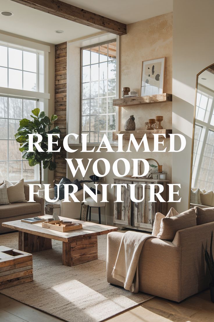 Rustic Furniture Kayu Daur Ulang untuk Menciptakan Ruang Keluarga yang Ramah Rustic Furniture Kayu Daur Ulang untuk Menciptakan Ruang Keluarga yang Ramah